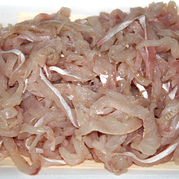 막회용 자연산 미주구리회 500g(급냉)+무침야채초장