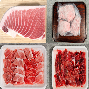 참다랑어(참치) 뽈살/뱃살/배꼽살