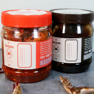 연평도 손질한입게장(간장게장1kg+양념게장1kg)
